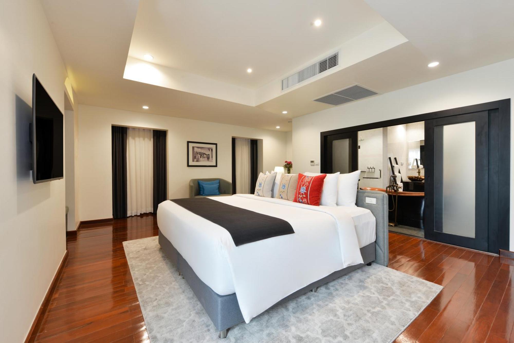 普拉纳科恩别墅酒店–罗莱夏朵 曼谷 外观 照片 A bedroom at the hotel